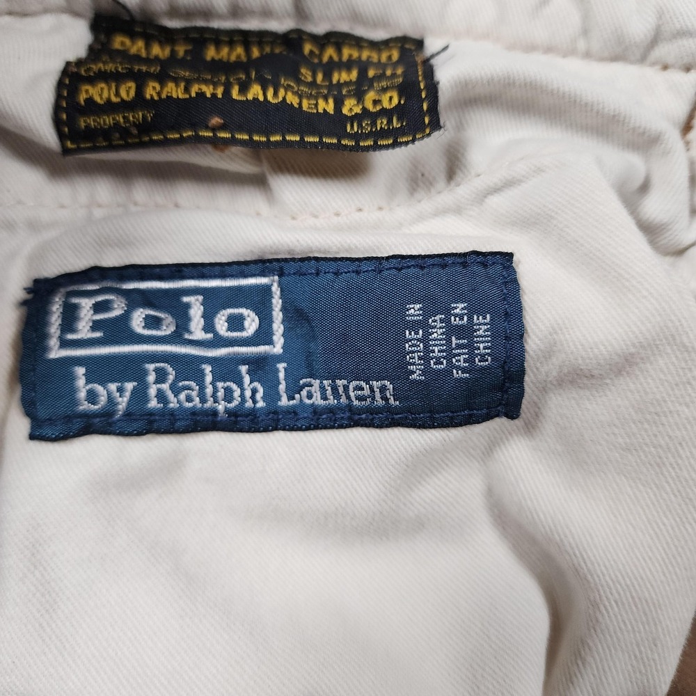 Polo Ralph Lauren Cargo Pants Mens 38x30 Military Paratrooper Utility Y2K Army - Picture 3 of 16
